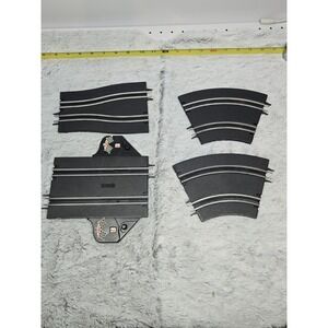 Carrera GO!!! Slot Car Track Lot – Curved & Lane Changer Pieces (1:43 Scale)